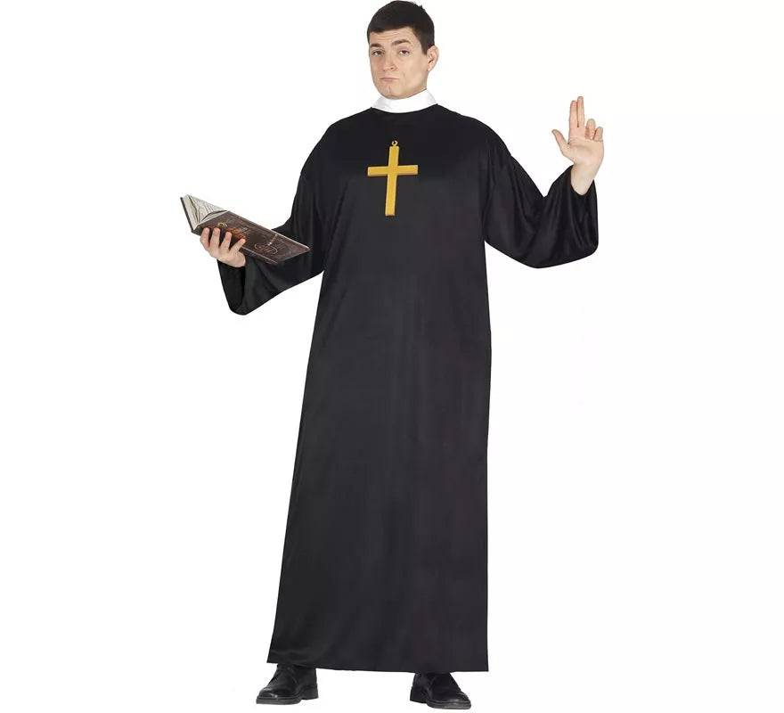 Disfraz barato de Cura para hombre