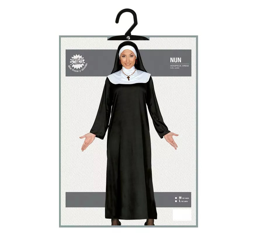Disfraz barato de Monja mujer