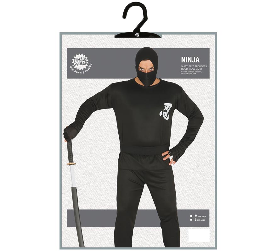 Translation missing: en.Disfraz barato de Ninja para hombre