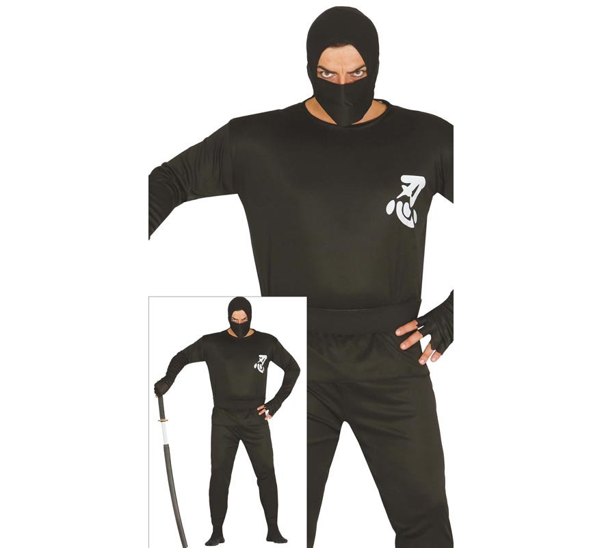 Translation missing: en.Disfraz barato de Ninja para hombre