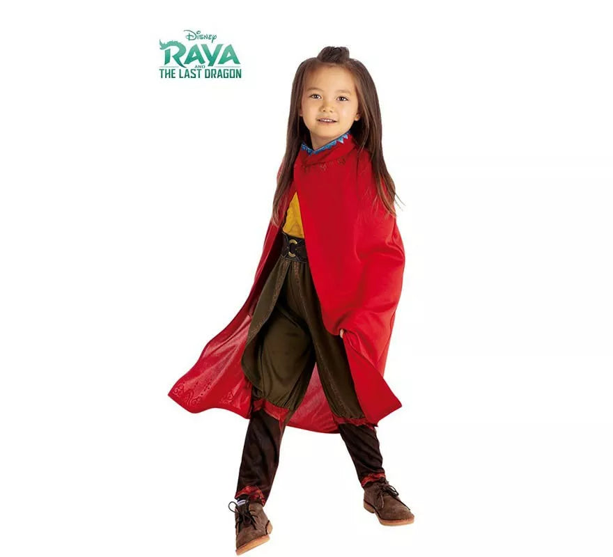 Disfraz Classic con Capa de Raya y el Último Dragón de Disney para niña