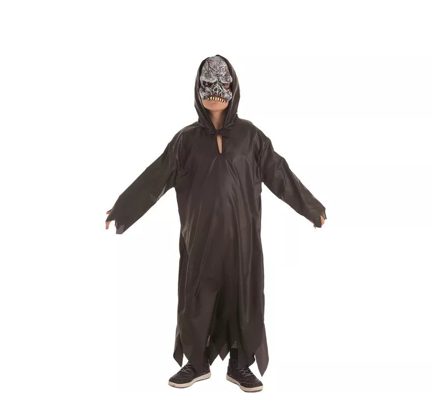 Disfraz con Túnica y Máscara de terror en 3 Modelos surtidos para niños