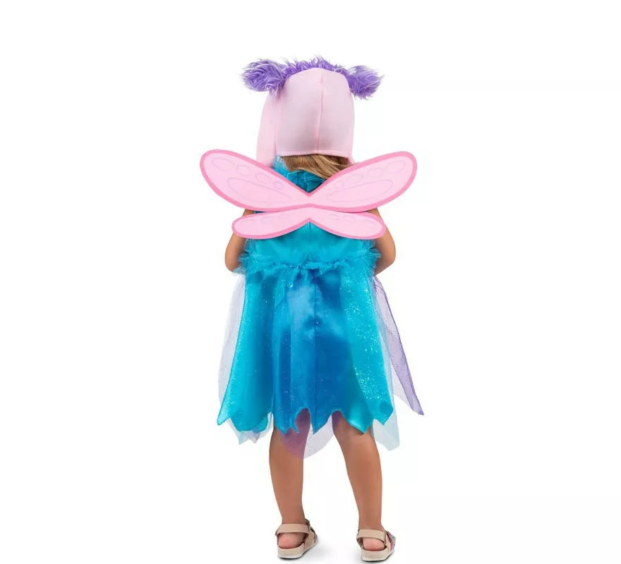 Disfraz de Abby Surprise azul con sombrero para bebé y niña