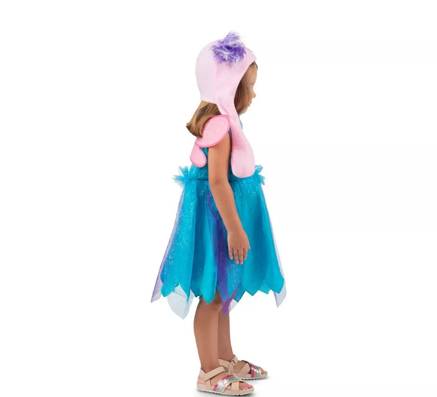 Disfraz de Abby Surprise azul con sombrero para bebé y niña