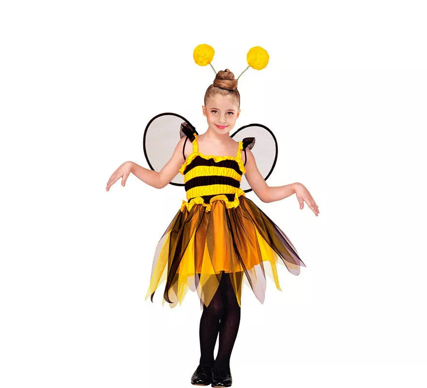 Translation missing: en.Disfraz de Abeja con Antenas grandes para niña