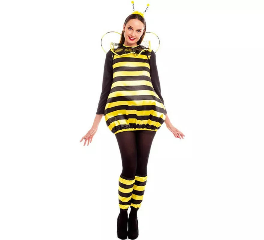 Disfraz de Abeja con cuello para mujer