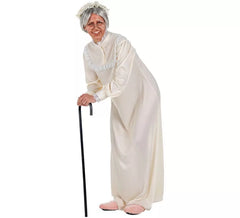 White Grandmother Costume for Adults