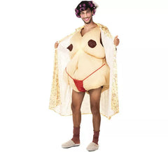 Exhibitionist Grandma costume for men