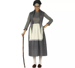 Gray Grandmother Costume for Women
