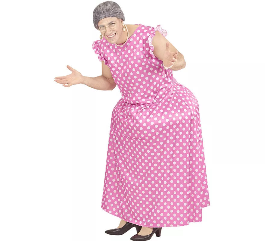 Disfraz de Abuelita Dulce para hombre