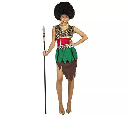 Disfraz de Africana para mujer