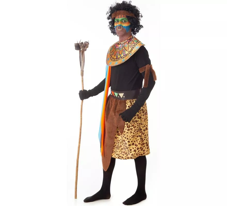 Translation missing: en.Disfraz de Africano de Tribu para hombre