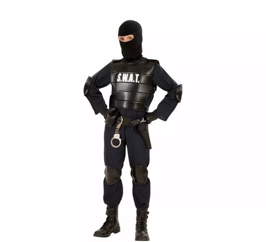 Disfraz de Agente Policía SWAT para niño