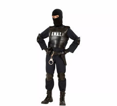 SWAT Police Officer Costume for Boys