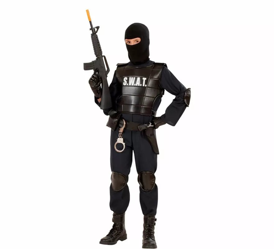 Disfraz de Agente Policía SWAT para niño
