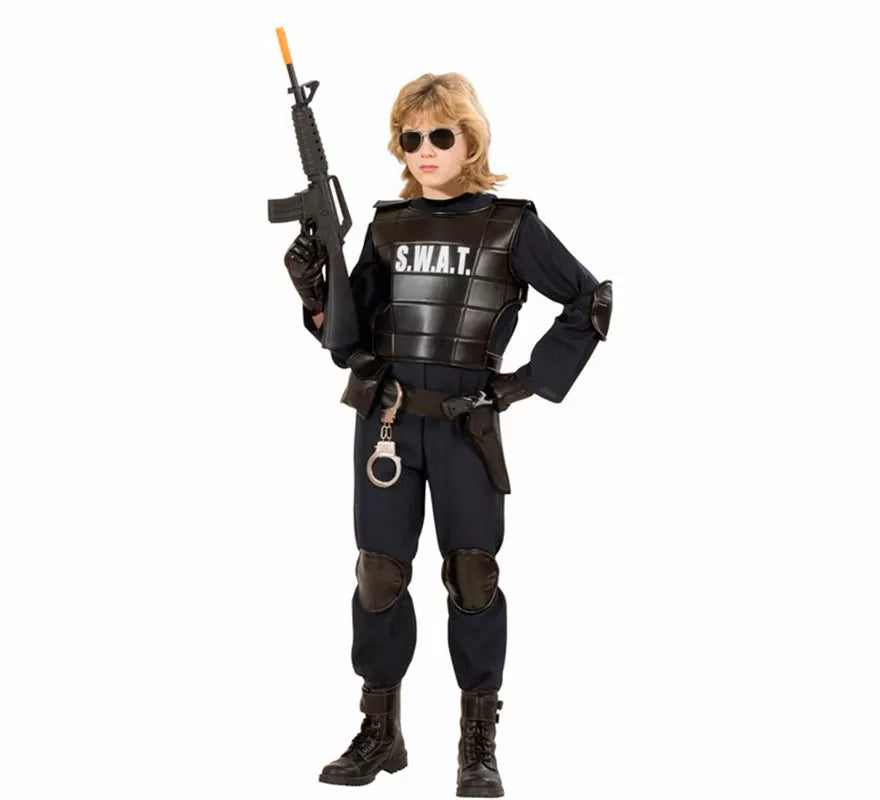 Translation missing: en.Disfraz de Agente Policía SWAT para niño