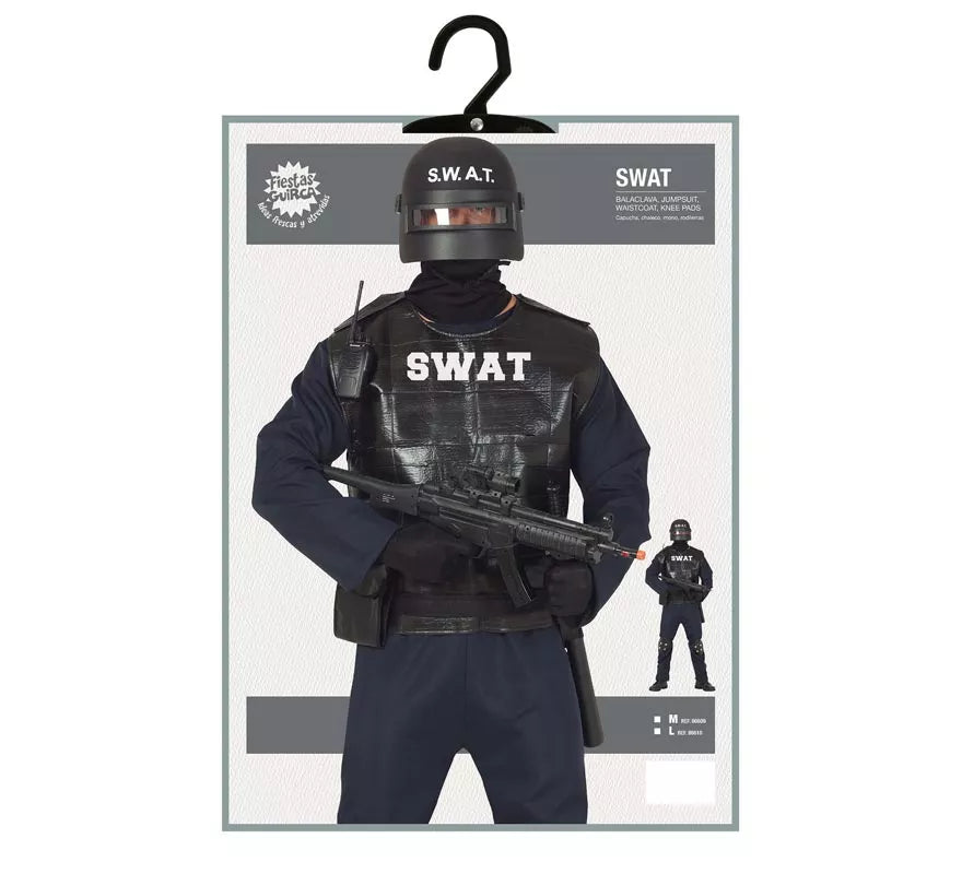 Translation missing: en.Disfraz de Agente Swat para hombre