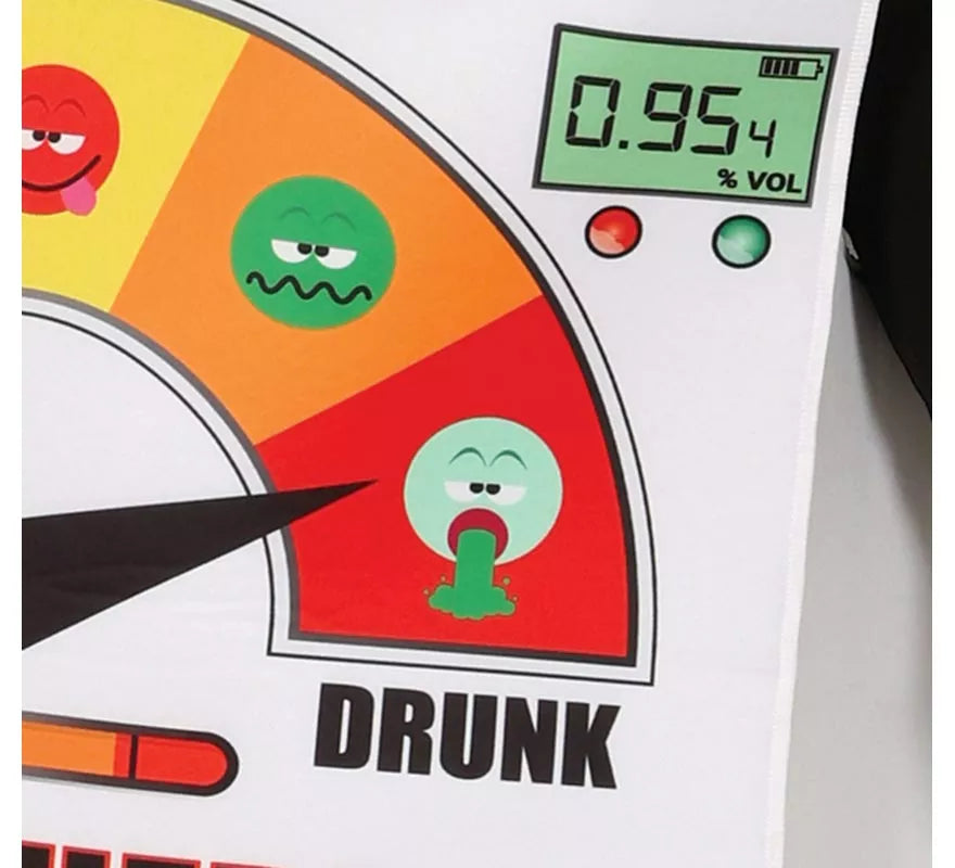 Disfraz de Alcoholímetro para hombre