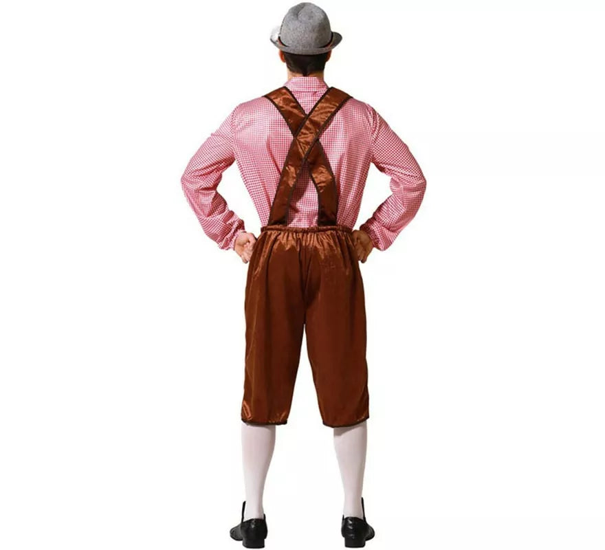 Translation missing: en.Disfraz de Alemán Tradicional Marrón para hombre