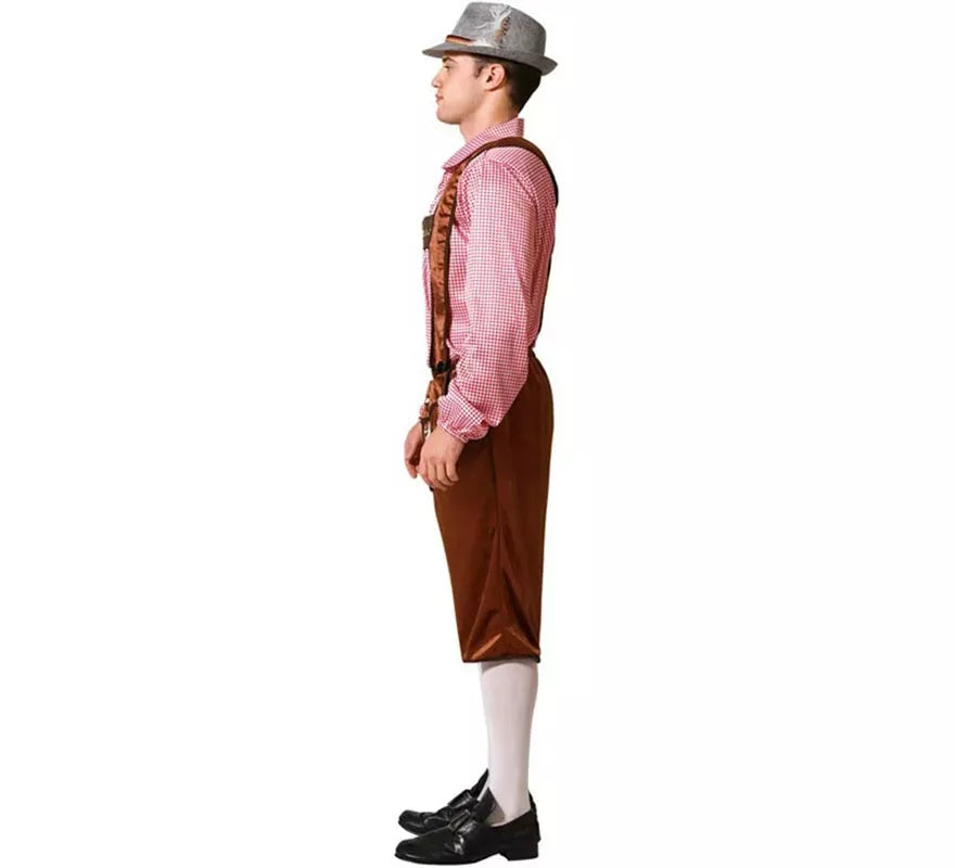 Translation missing: en.Disfraz de Alemán Tradicional Marrón para hombre