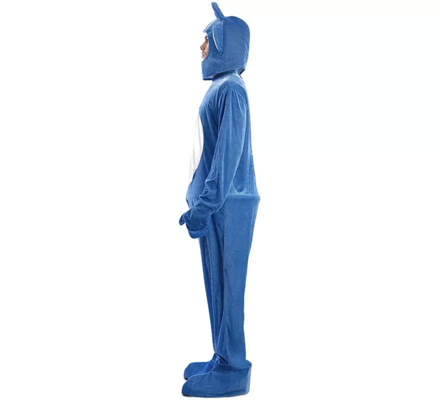 Disfraz de Alien de televisión azul para adultos