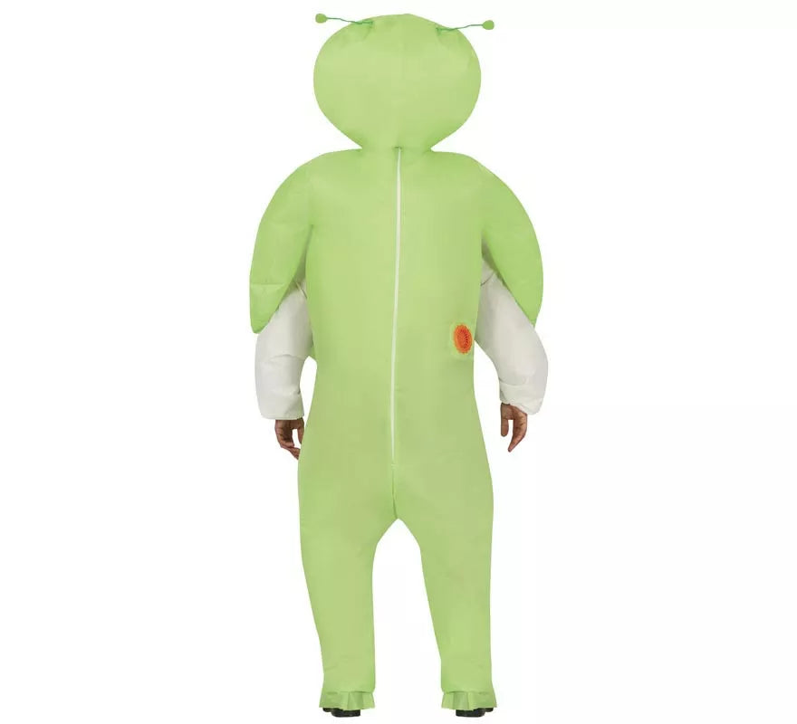 Translation missing: en.Disfraz de Alien verde hinchable o inflable para hombre
