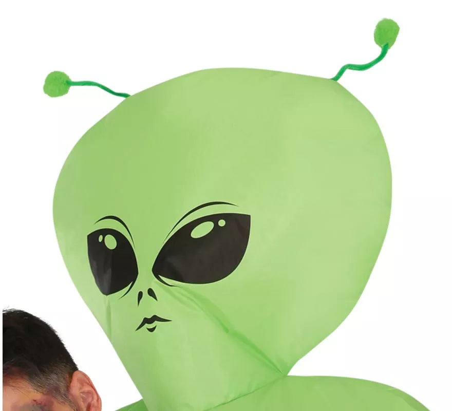 Translation missing: en.Disfraz de Alien verde hinchable o inflable para hombre