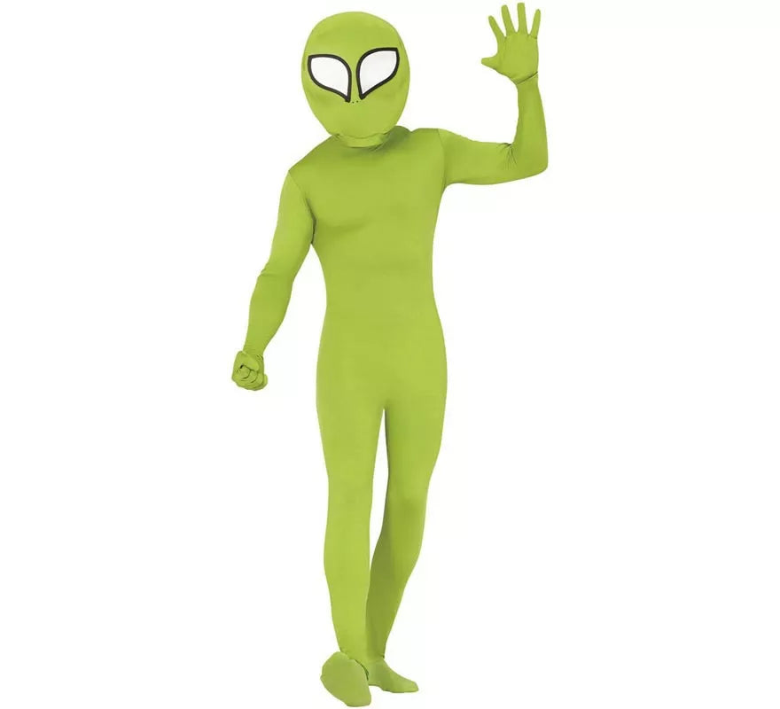 Translation missing: en.Disfraz de Alien verde para hombre