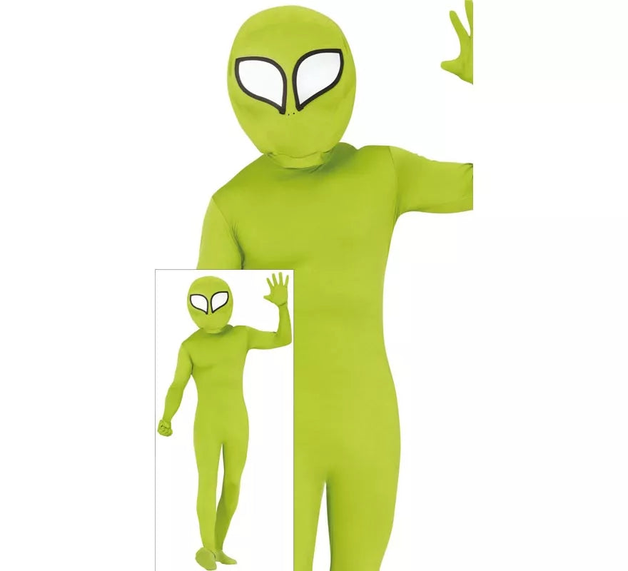 Translation missing: en.Disfraz de Alien verde para hombre