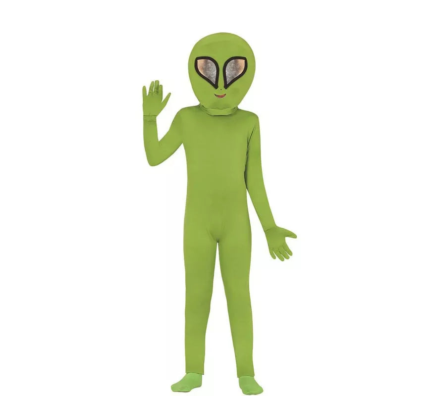 Translation missing: en.Disfraz de Alien verde para niños