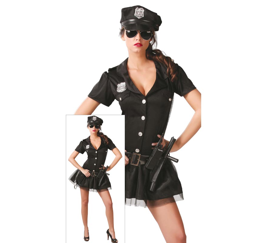 Translation missing: en.Disfraz de American Police para mujer