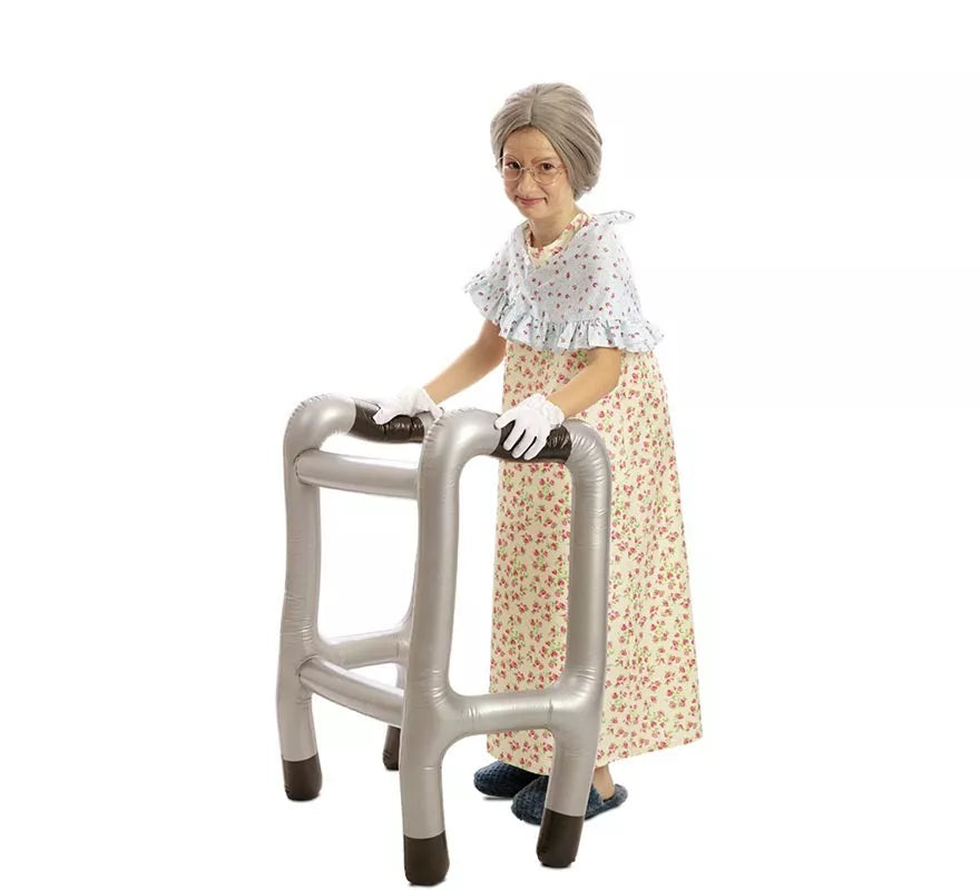 Disfraz de Anciana para niña