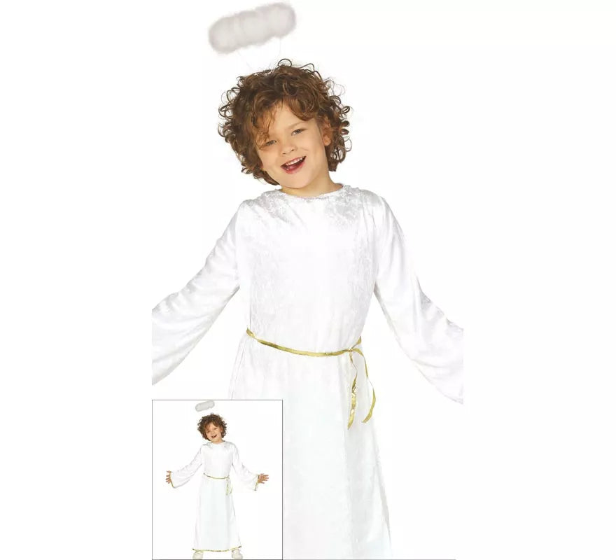 Translation missing: en.Disfraz de Ángel Blanco para niños