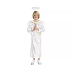 Angel costume with wings and halo for baby and children