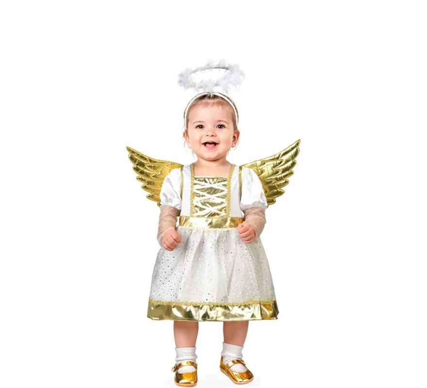 Disfraz de Ángel con Diadema y Alas para bebé
