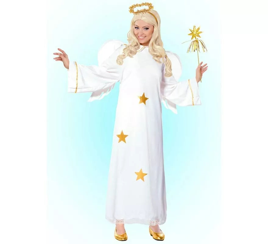 Translation missing: en.Disfraz de Ángel con Estrellas para mujer