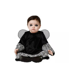 Black Angel costume for babies and children