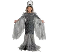 Black Angel Costume for Girls