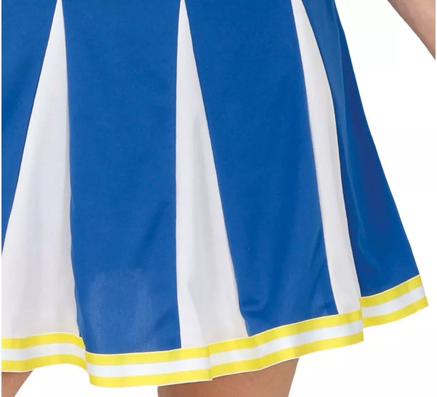 Disfraz de Animadora azul para hombre