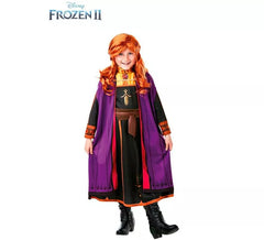 Frozen 2 Anna costume in a box for girls