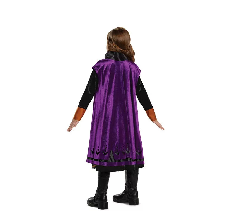 Translation missing: en.Disfraz de Anna de Viaje Deluxe de Frozen 2 para niña