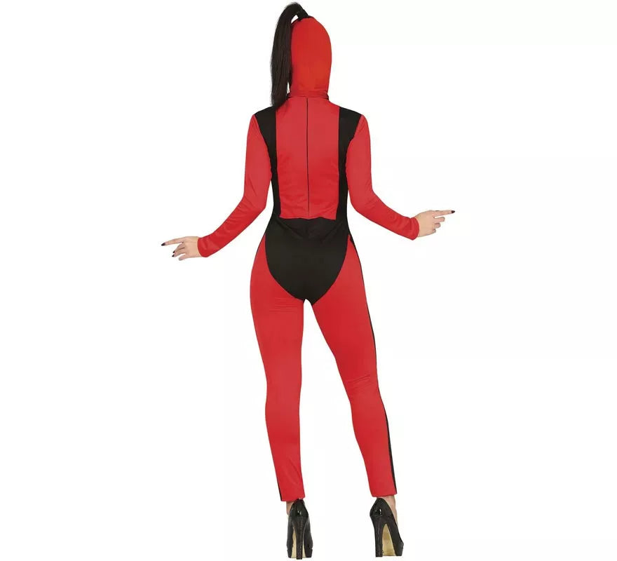 Disfraz de Anti heroína Roja para mujer