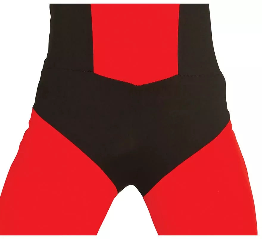 Translation missing: en.Disfraz de Antihéroe rojo y negro para hombre