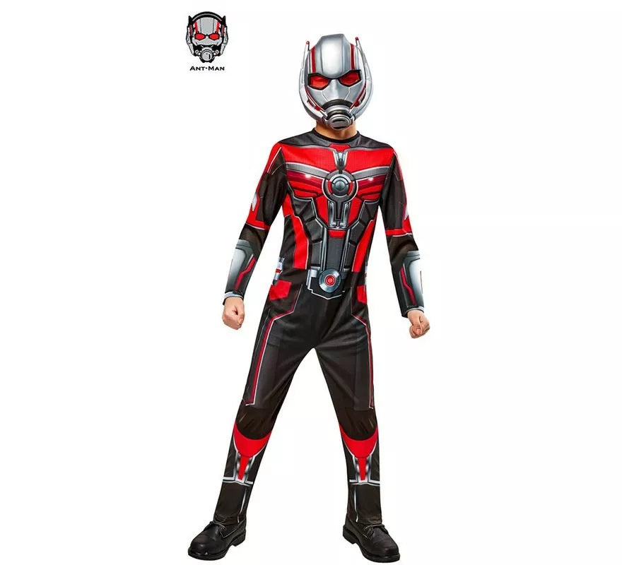 Disfraz de Antman Los Vengadores clásico con máscara para niño