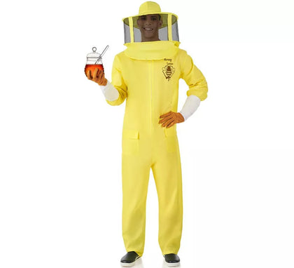 Disfraz de Apicultor Profesional amarillo para hombre