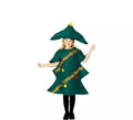 Disfraz de Árbol de Navidad Verde para niños