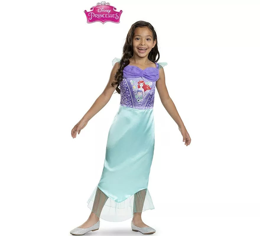 Translation missing: en.Disfraz de Ariel La Sirenita básico para niña