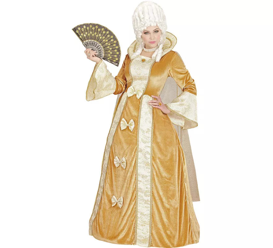 Translation missing: en.Disfraz de Aristócrata Veneciana Dorada para mujer