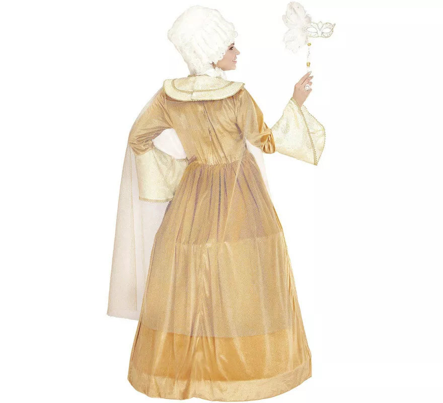Translation missing: en.Disfraz de Aristócrata Veneciana Dorada para mujer