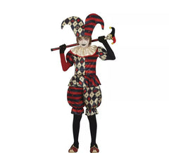 Classic Diamond Harlequin Costume for Boys